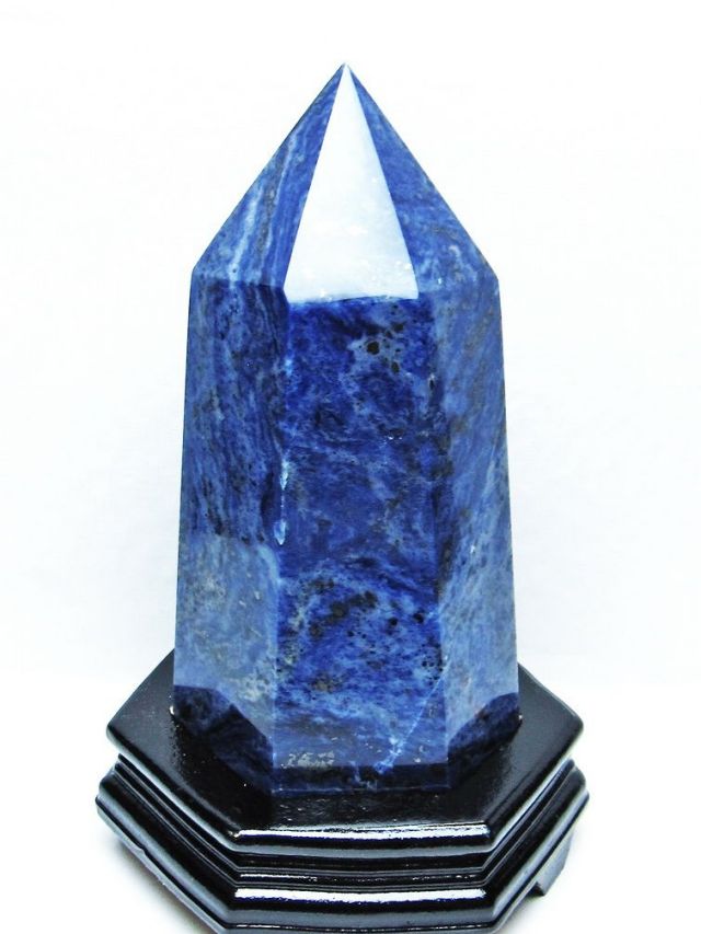 2.3Kg ソーダライト 六角柱 [t581-5944]