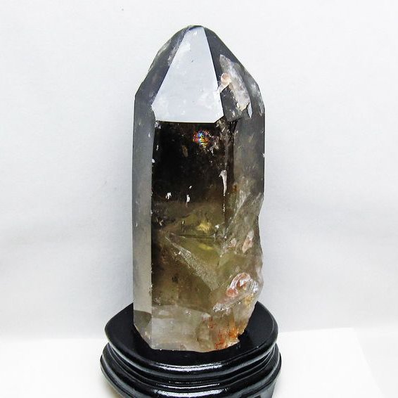 2.8Kg ライトニング水晶 六角柱[T581-6061]
