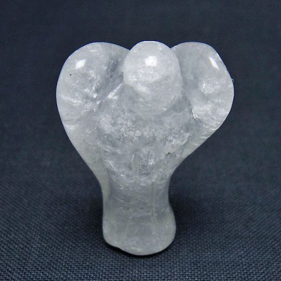 ヒマラヤ水晶天使 置物[T585-2591]