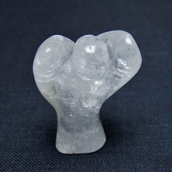 ヒマラヤ水晶天使 置物 [t585-2597]