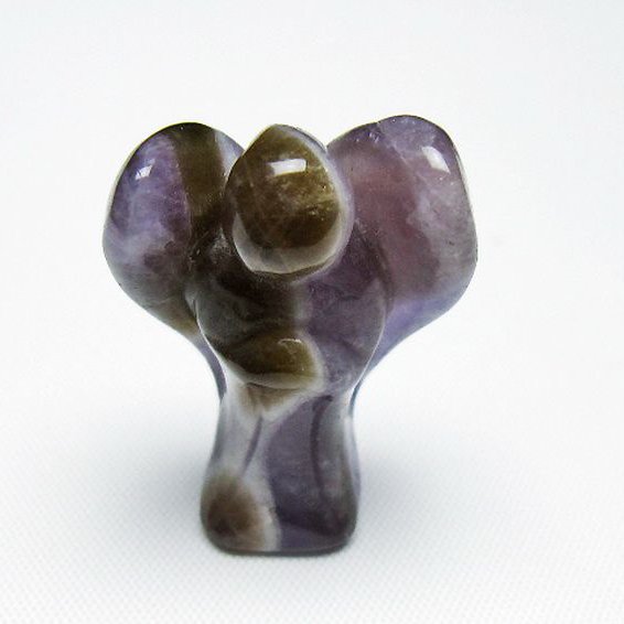 アメジスト天使 置物[T585-2662]