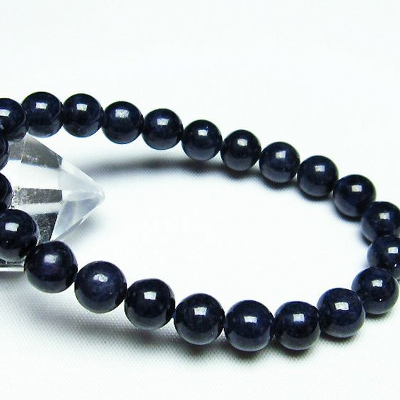 サファイア ブレスレット 8mm [t589-6073]