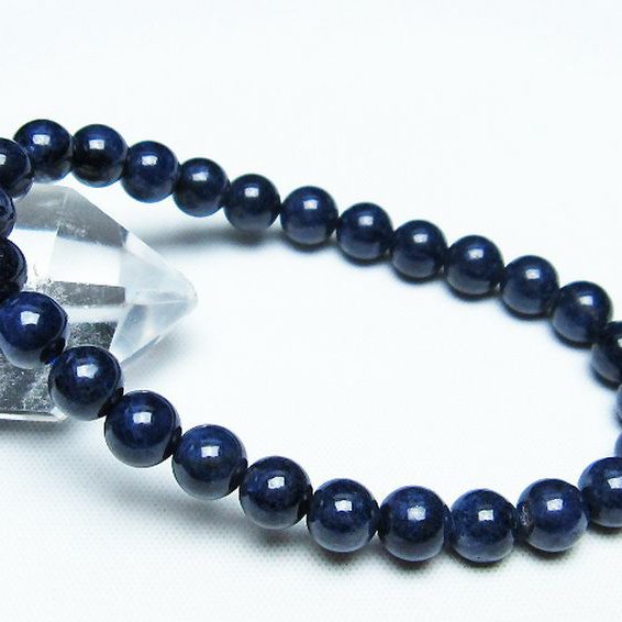 サファイア ブレスレット 7mm [T589-6208]