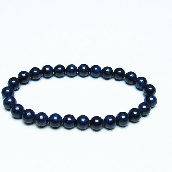 サファイア ブレスレット 7mm [T589-6216]