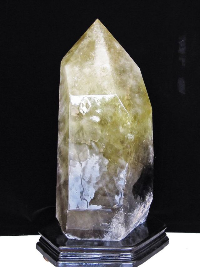 51.7Kg シトリン水晶 六角柱 同梱不可 [T59-1035]