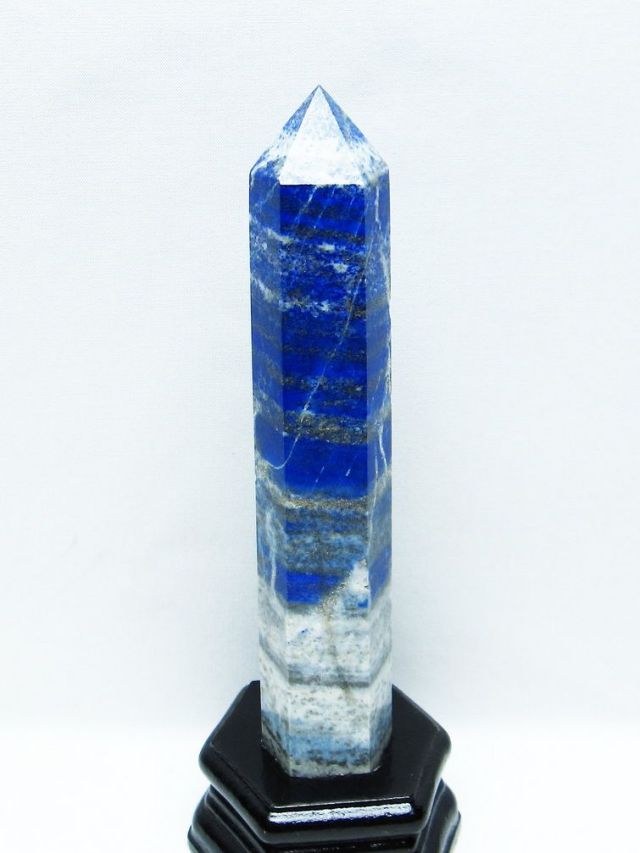 ラピスラズリ 六角柱 [t592-2708]