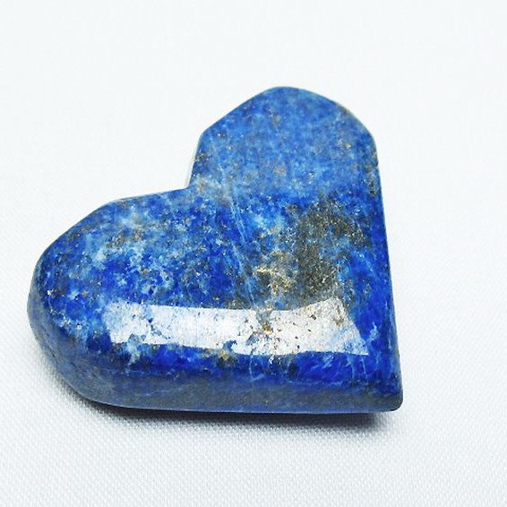 ラピスラズリ ハート 置物[T593-1326]