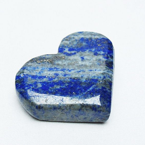 ラピスラズリ ハート 置物[T593-1350]