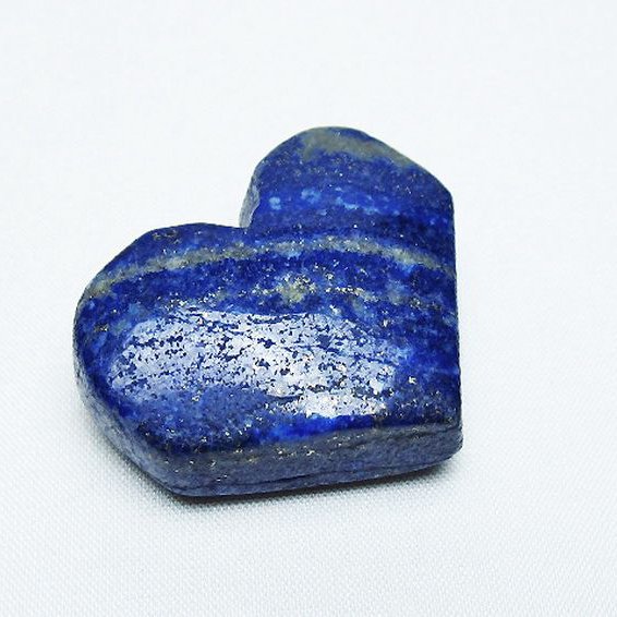 ラピスラズリ ハート 置物[T593-1418]