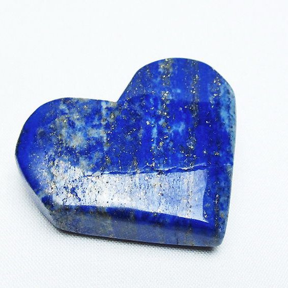 ラピスラズリ ハート 置物[T593-1427]