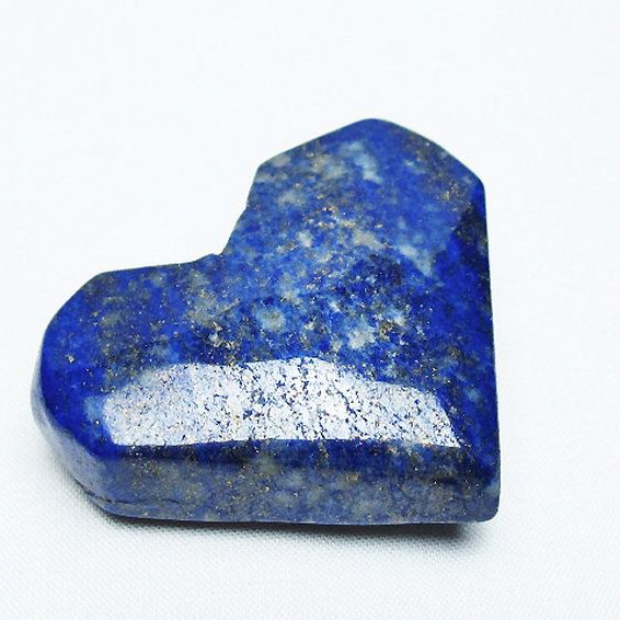 ラピスラズリ ハート 置物[T593-1437]