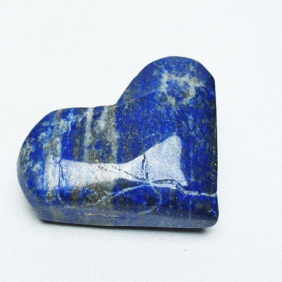 ラピスラズリ ハート 置物[T593-1457]
