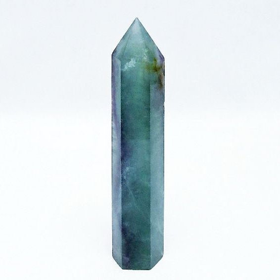 フローライト 六角柱[T594-3067]