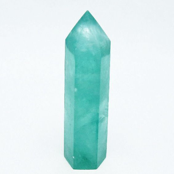 フローライト 六角柱 [t594-3208]