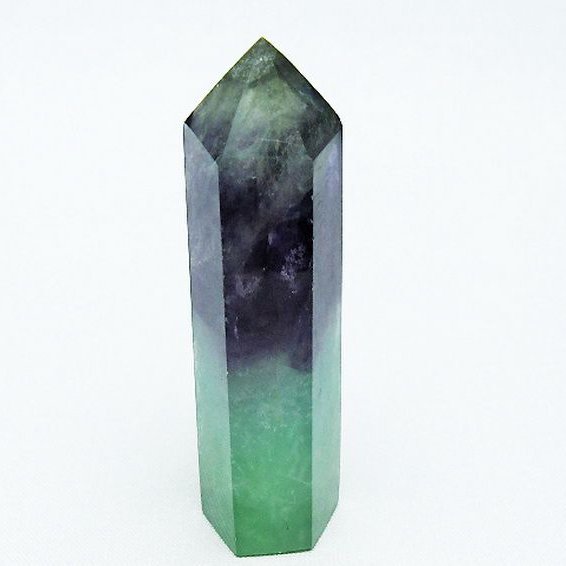 フローライト 六角柱 [t594-3238]