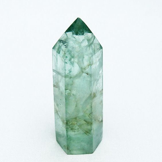 グリーンフローライト 六角柱 1Kg tosho-stones_152-1136