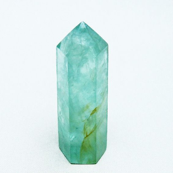 フローライト 六角柱[T594-3271]