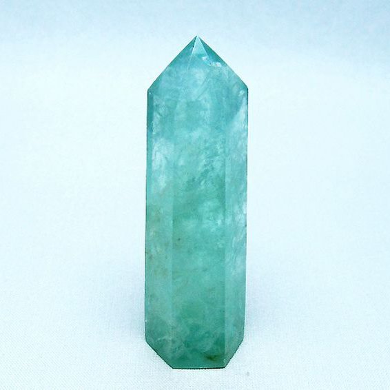 フローライト 六角柱 [t594-3395]