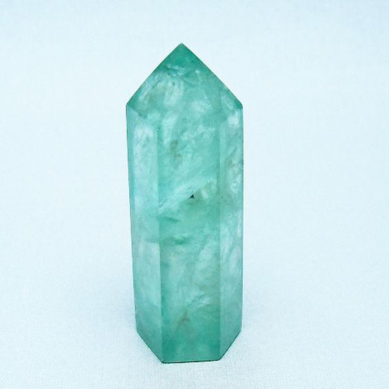 フローライト 六角柱 [t594-3457]