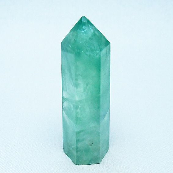 フローライト 六角柱 [t594-3458]