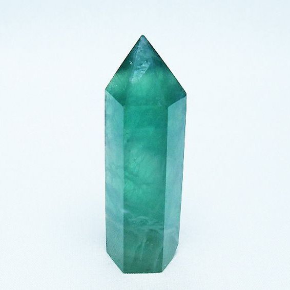 フローライト 六角柱 [t594-3518]