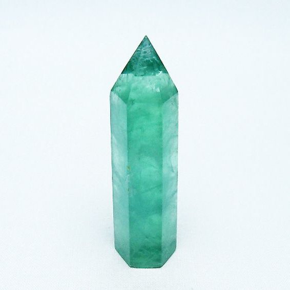 フローライト 六角柱 [t594-3520]