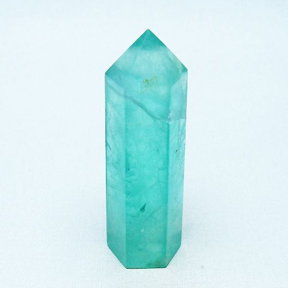 フローライト 六角柱 [t594-3524]