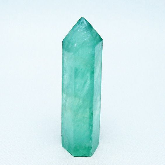 フローライト 六角柱 [t594-3526]