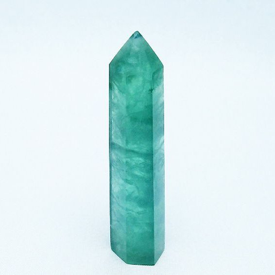 フローライト 六角柱 [t594-3536]