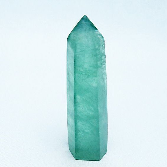 フローライト 六角柱 [t594-3540]