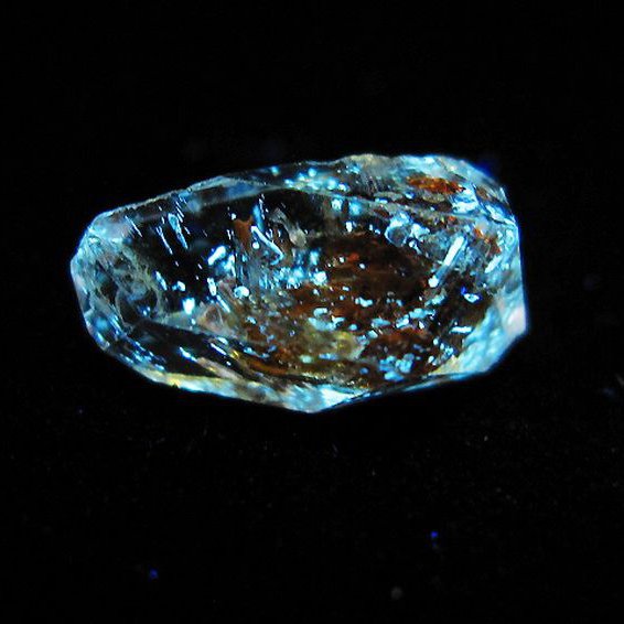 オイルクォーツ （石油入り 水晶） パキスタン産 [t596-3774]