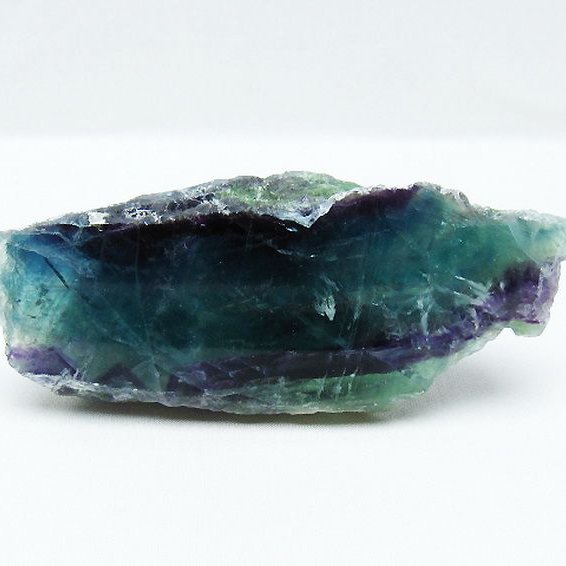 エンジェルフェザー フローライト 原石[T599-2719]