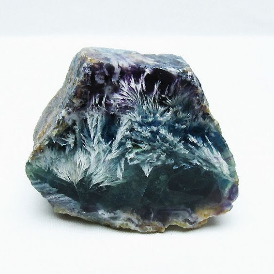 エンジェルフェザー フローライト 原石[T599-2751]