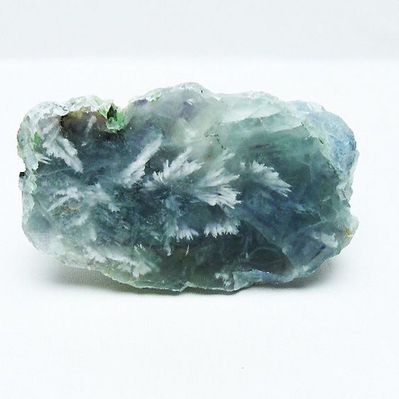 エンジェルフェザー フローライト 原石[T599-2752]