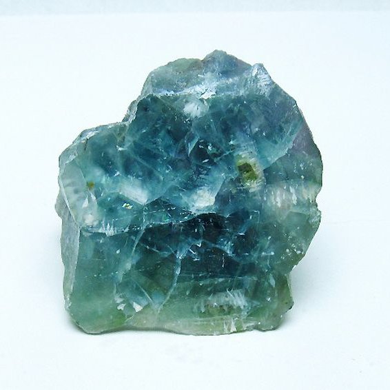 エンジェルフェザー フローライト 原石 [t599-2839]