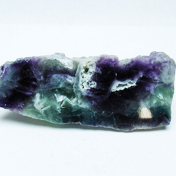 エンジェルフェザー フローライト 原石 [t599-2852]