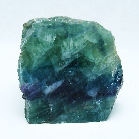 エンジェルフェザー フローライト 原石 [t599-2855]