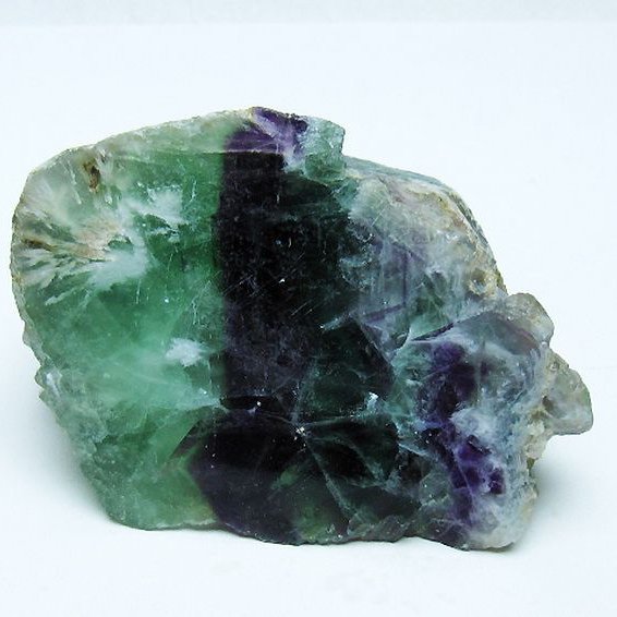 エンジェルフェザー フローライト 原石 [t599-2862]