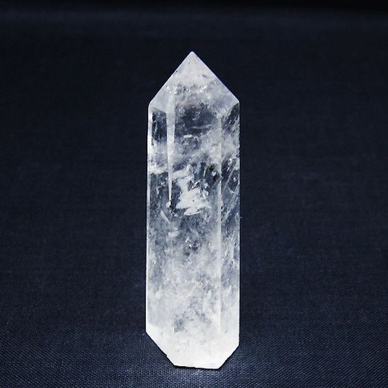 虹入り ヒマラヤ水晶 六角柱 [t60-28651]