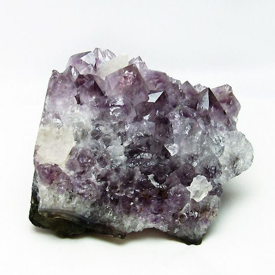 2Kg ウルグアイ産 カルサイトアメジストクラスター [t603-9461]