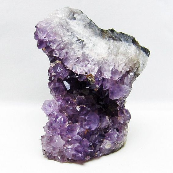 1.6Kg ブラジル産 ファントムアメジストクラスター [t603-9644]