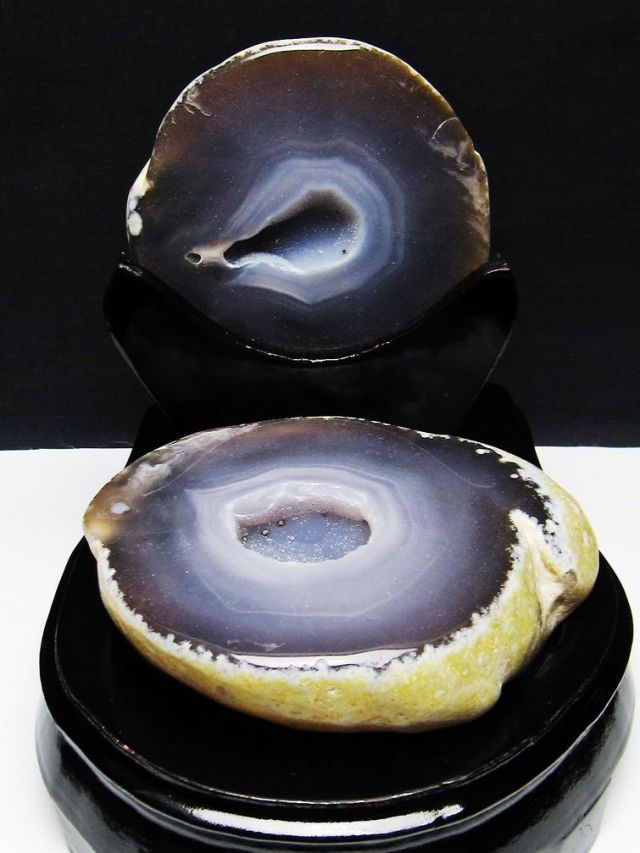 1.2Kg ペア水晶トレジャーメノウ [t604-7646]