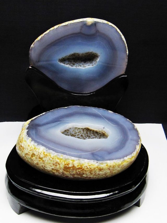 2.3Kg ペア水晶トレジャーメノウ[T604-7655]