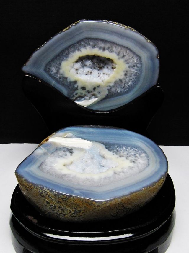 2Kg ペア水晶トレジャーメノウ[T604-7663]