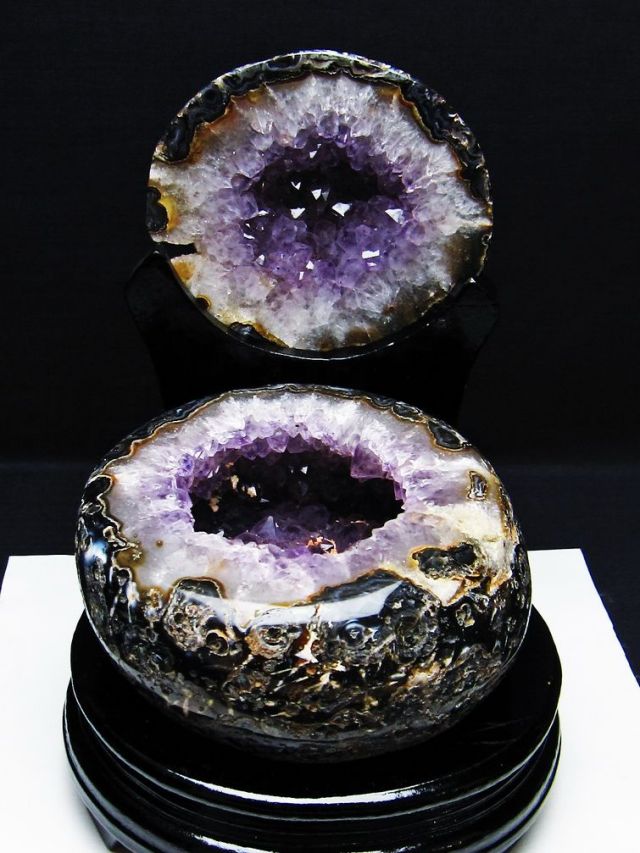 2.5Kg ペア水晶トレジャーアメジスト[T604-7707]