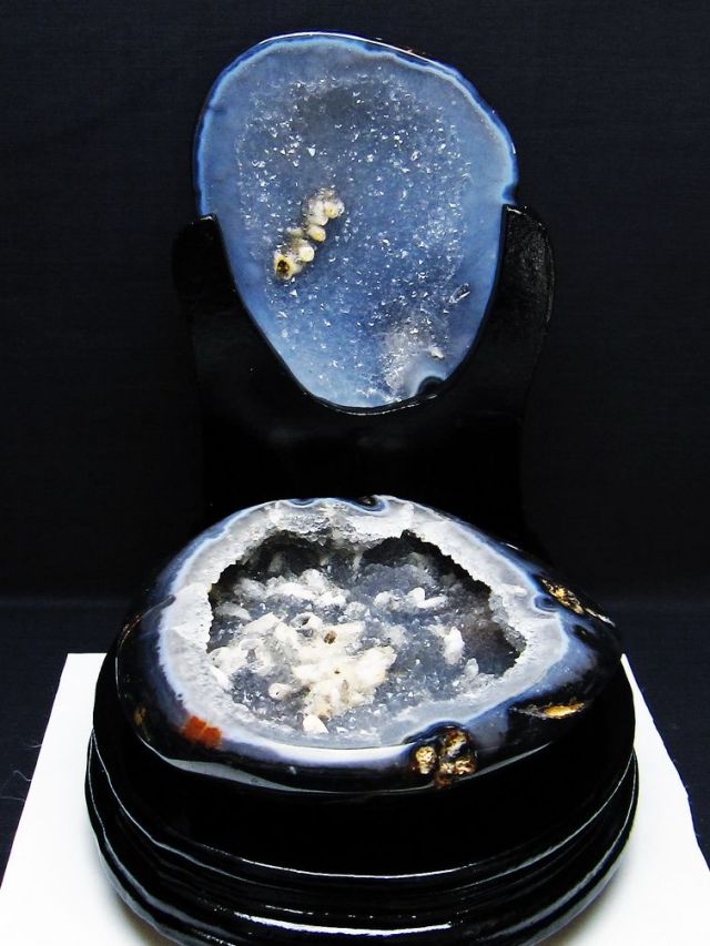 2.2Kg ペア水晶トレジャーメノウ[T604-7727]