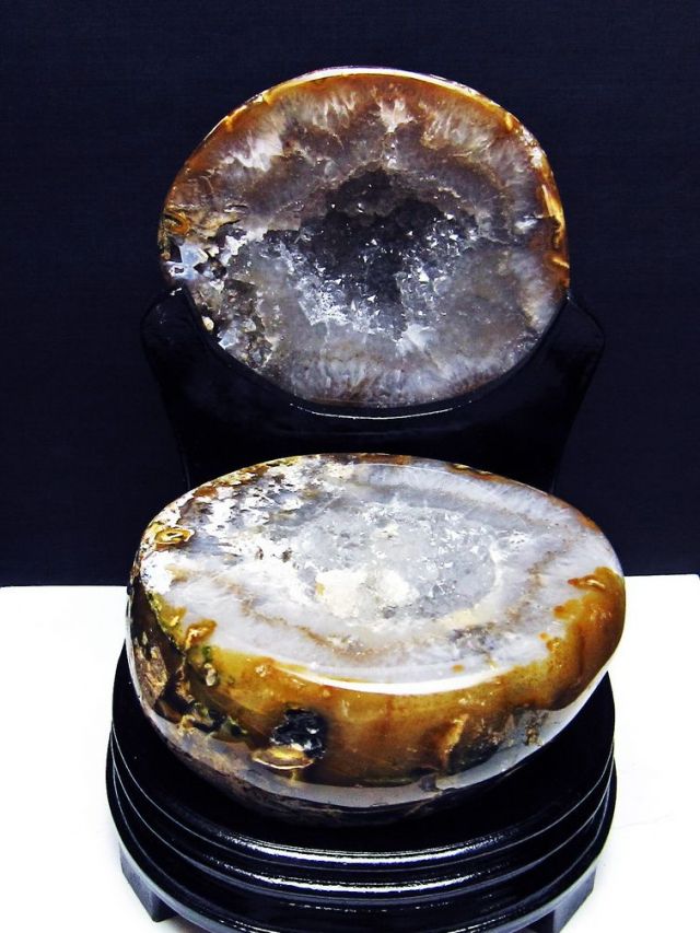 2.8Kg ペア水晶トレジャーメノウ [t604-7856]