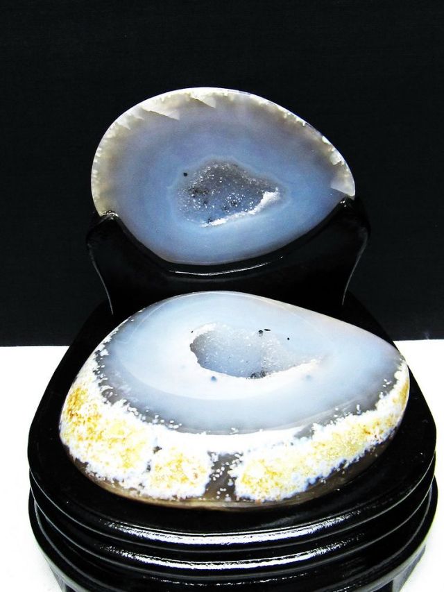 ペア水晶トレジャーメノウ [t604-7868]