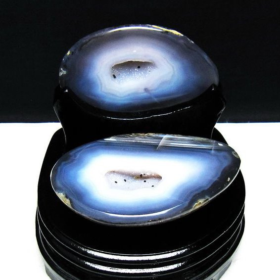 ペア水晶トレジャーメノウ [t604-7872]