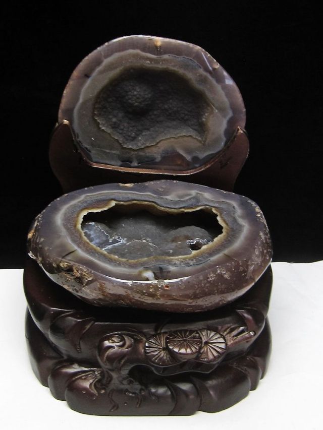 3.2Kg ペア水晶トレジャーメノウ[T605-2510]